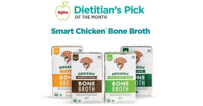 5 Reasons to Try Smart Chicken Bone Broth, With Hy-Vee Dietitian, Ashley! image